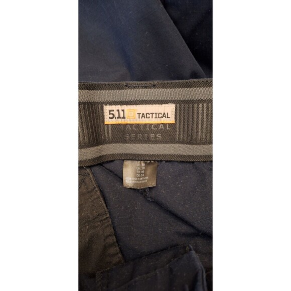 511 TACTICAL SERIES Men's 38 Navy Stryke Pants Ripstop Utility Comfort Waist - Picture 3 of 14